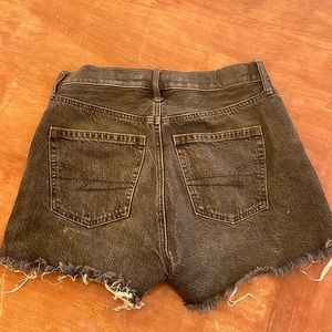 American Eagle Black Jean Shorts